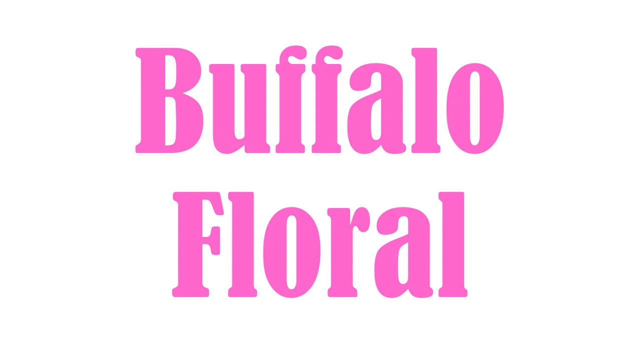 Buffalo Floral Tarjouskoodit 