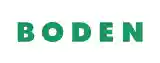 Boden Promotie codes 